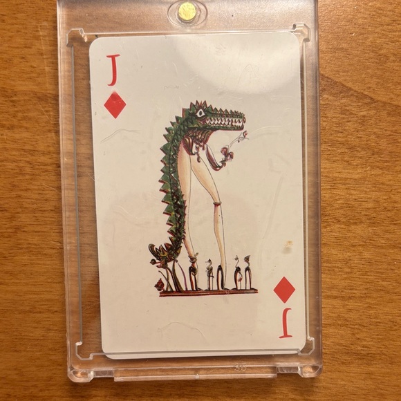 Christian Louboutin Other - Christian Louboutin Jack of Diamonds playing card in hard case